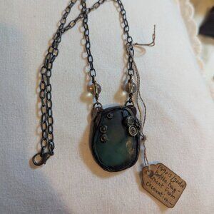 Vintage Sea glass necklace